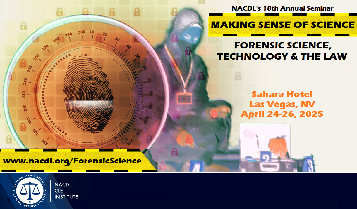 2025 Forensic Science & Technology Seminar Cover