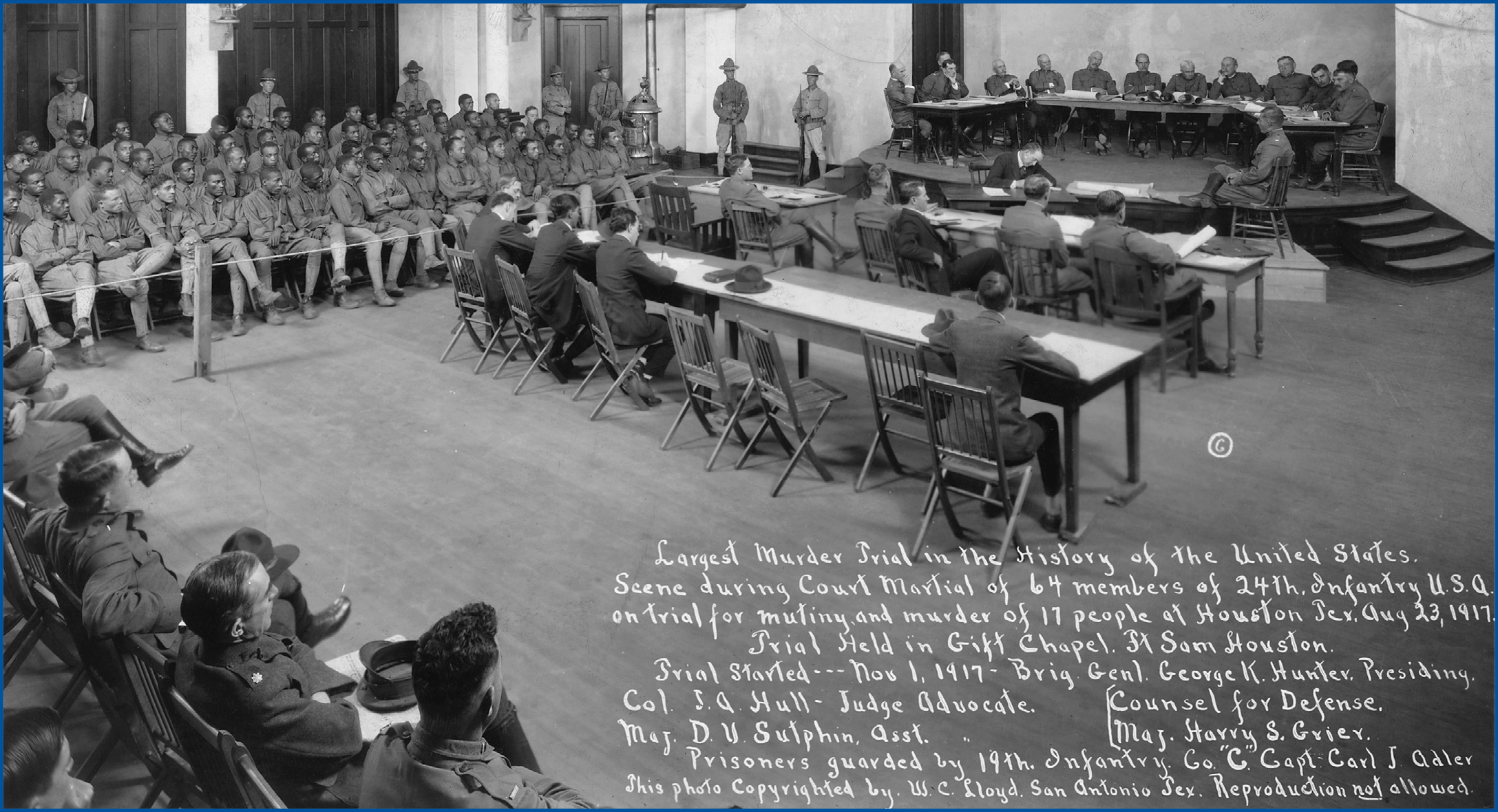 1917 Court Martial photo