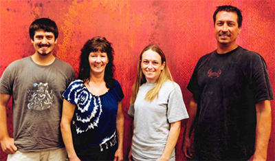 Photo of Kelli Caron with family